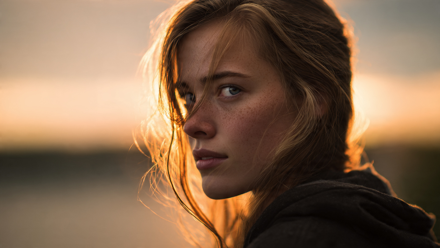 L'Incanto della Golden Hour ritratto