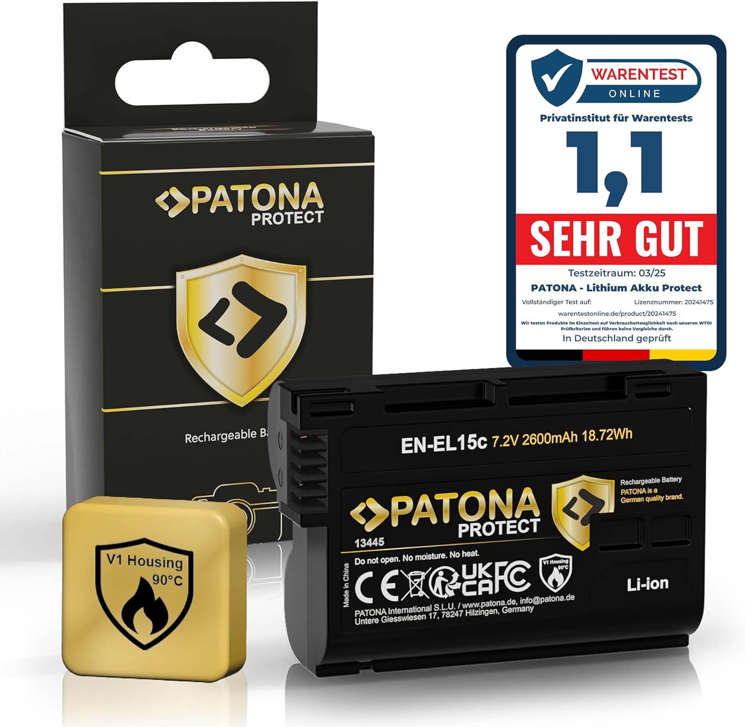 Batteria aggiuntiva EN-EL15c