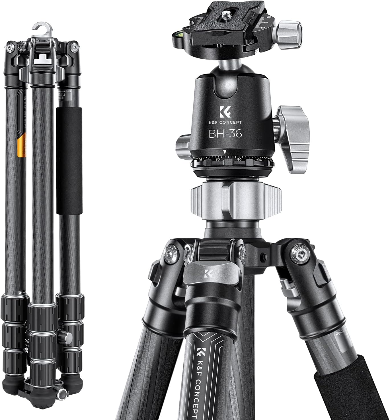 K&F Concept treppiede in carbonio
